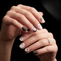 White Spider Web Halloween Press-On Nails - photo 1