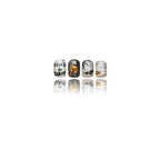 Press-on-nail Pumpkin Ghost Halloween Press On Nails | Cute Spooky Style | Reusable Nail Set 6
