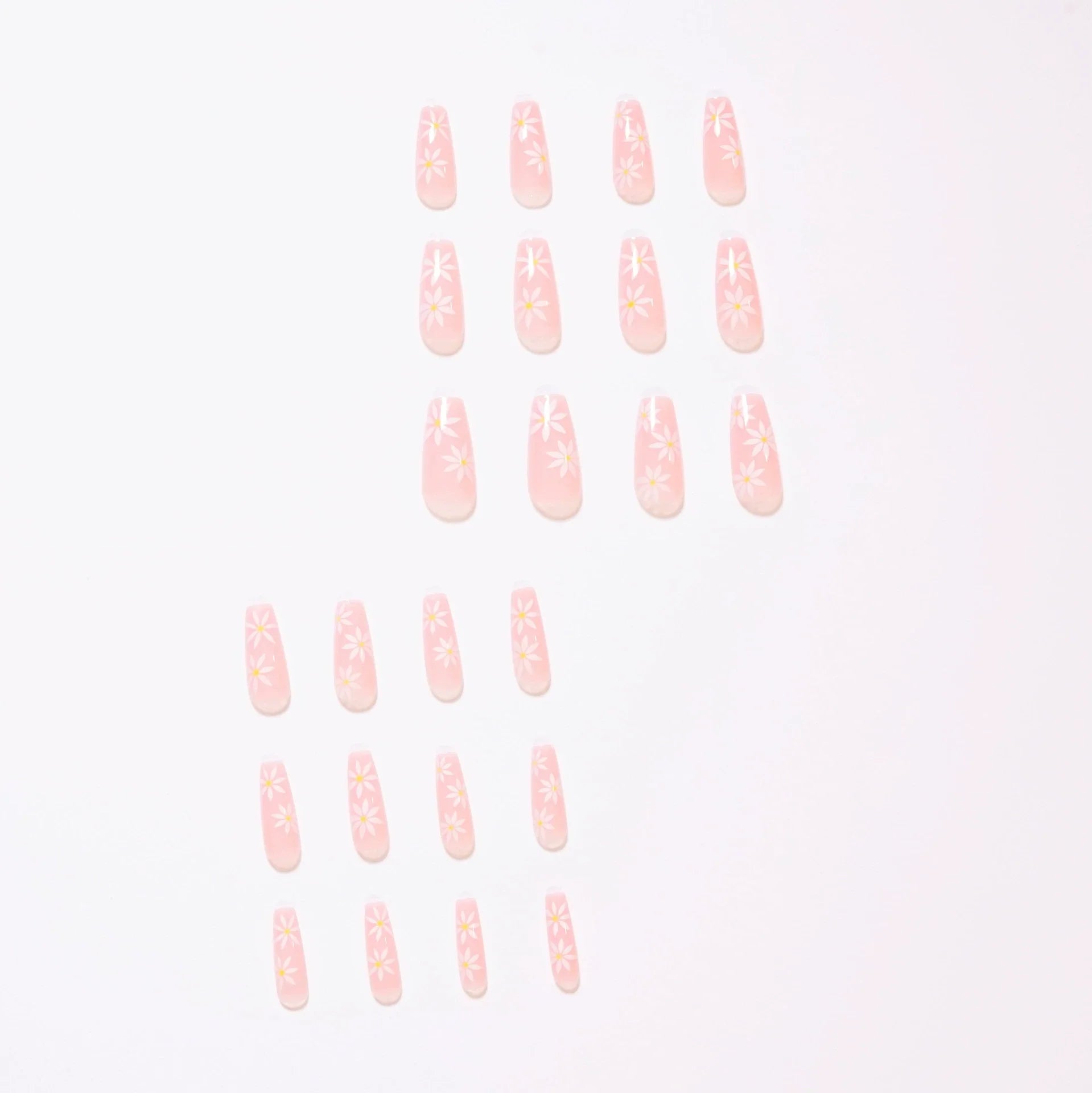 Ballet French Sunflower Press-On Nails